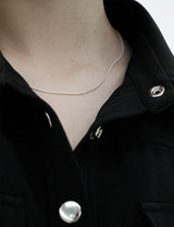 ベーシックラインネックレス / (Silver 925) Basic Line Necklace