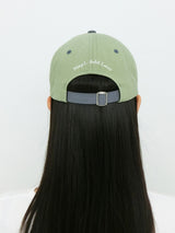 Baby Powder Recipe Cap-vintage green/navy