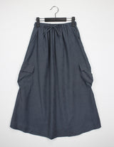 ノーデンカーゴロングスカート/Norden Cargo Long Skirt (3color)