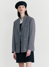 ウールシングジャケット / WOOL T/R SINGLE JACKET CHARCOAL