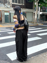 スカピ パッド入りバックルベルトショルダーバッグ