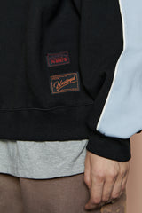 EMBLEM LOGO SWEATSHIRT / BLACK