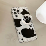 Shawdow Cat Black Phone Case 