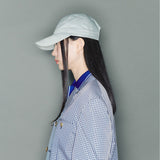 Contemporary Nylon Cap (Silver)