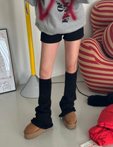リボンVネックニットショーツ