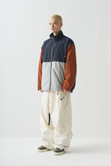 ワイドジャケット/BSR2223FWJK056 MCS WIDE JACKET NAVY BROWN