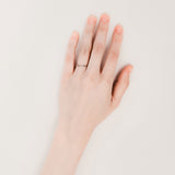 Evening Wave Ring Silver