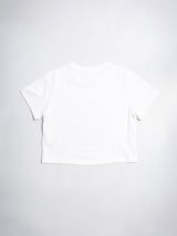 ハートステンシルクロップTシャツ / HEART STENCIL CROP TSHIRTS-CLOUD SKY