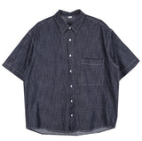 ノンフェードハーフデニムシャツ/No.9580 nonfade denim half NB