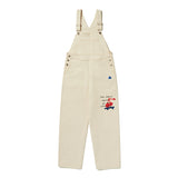 KIRSH X MISAKI KAWAI HAND DRAWING OVERALL PANTS [IVORY]