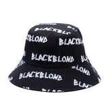 BBD Graffiti Logo Reversible Plate Bucket Hat (Black) (4644839948406)