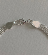 [92.5silver] pleats bracelet