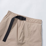 フロントカットウォームアップパンツ / FRONT CUT WARM UP PANTS - BEIGE