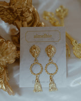 アフロディーテシリーズ - リングアンドタッセルピアス / Aphrodite Series - Ring and Tassel Piercing
