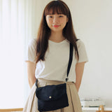 NYLON MINI BAG (BLACK) (6554727055478)