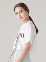 Nu mansion tee - White (6671623946358)