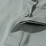 オーバーフィットプルオーバーシャツ/Overfit Pullover Shirts S58 Khaki Gray
