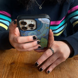 winter forest phone case (epoxy)