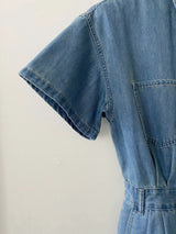 Marina denim jumpsuit 