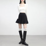 (セット) シュンニットボタンボレロ+スリーブレス