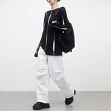 Rankle pintuck wide pants