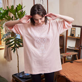 フラワー 半袖 Tシャツ / Flower T-Shirts Pink