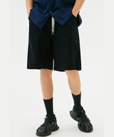 CITYBOY BOAT COTTON SHORTS (BLACK) (6585517637750)