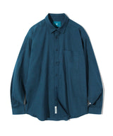 ニューカラースタンダードステッチリネンシャツS90/New Color Standard Stitch Linen Shirt S90 Dark Teal Blue