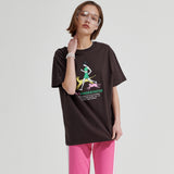 Run overfit T-shirt [Charcoal grey] (6679681171574)