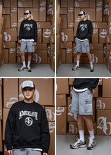 [24SS]  AE ロゴシンボルスウェットシャツ BLACK