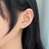 リボンパールピアス / [5 set] Ribbon Pearl Piercing Set