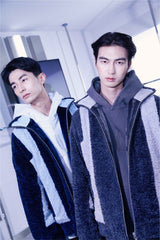 Color Blocked Fleece Zip-Up (6594035089526)