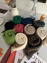 ASCLO Wool Boucle Mini Muffler (9color)