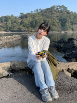 Potato button t