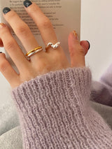 ダブルツイストリング / [925silver] Double twisted ring
