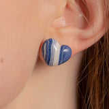 2022パントンマーブリングピアス/2022 Pantone Heart Marbling earring (BP)
