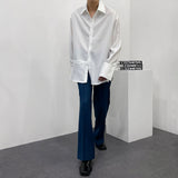ラインブーツカットスラックス/[Unisex] Line Bootcut Slacks (2 colors)