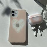 チョコレートハートAirPods ケース_マット