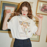 Flower Post T-shirt (6681269665910)