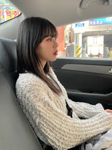 マクラムビンテージニット