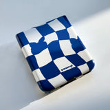 Checkerboard Blue Zflip Case (6674540789878)