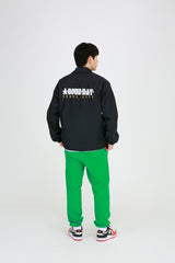 SMILE COACH JACKET (BLACK) (6699088543862)