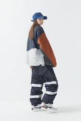 ポットXシルバーストレッチジョガーパンツ / BR2223FWPT02S0 POT-X SILVER STRETCH JOGGER PANTS NAVY