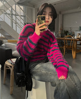 ワンダーVネックニット (3 color)