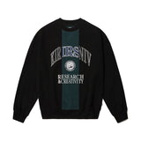 キルシーアーチロゴリワークスウェットシャツ／ ARCH LOGO REWORKED SWEATSHIRT KA [BLACK] (6605144064118)