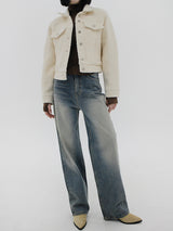 ブックルトラッカージャケット / Bookle trucker jacket (2color)