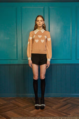 heart jacquard cashmere collar top_peachy blush (6655899566198)