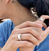 ミニウォームハートリング / Mini warm heart Ring