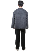 モヘアカーディガンジャケット-CHARCOAL （送料込）- WooStore