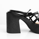 GARNIE STRAP SANDLE HEEL
